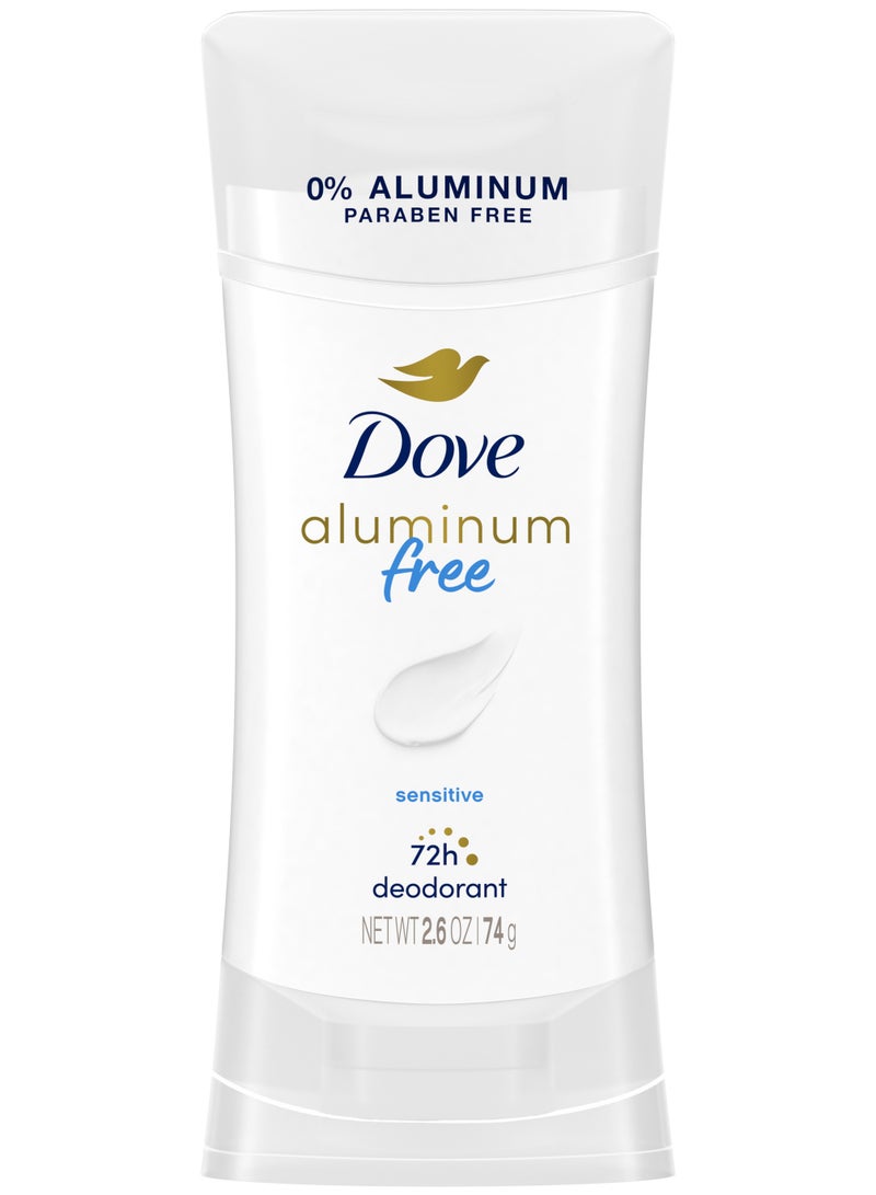 دوف مزيل عرق 0% خالي من الألومنيوم - للبشرة الحساسة - 74 جم - Image 1